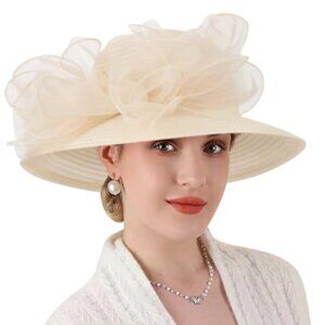 Kentucky Derby Church Dress Hat for Women Fuchsia Line